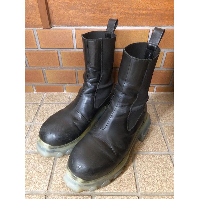 Rick Owens tractor boots33cm横幅