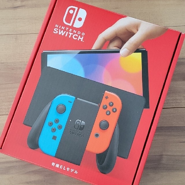 Nintendo Switch 有機ELモデル ネオンブルー - 家庭用ゲーム機本体
