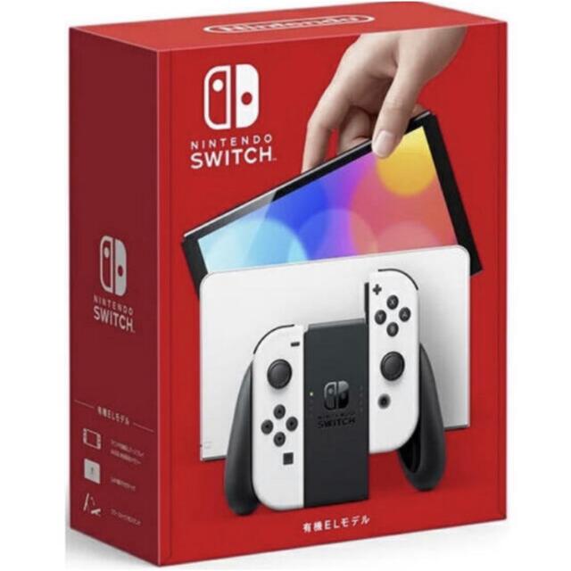 Nintendo Switch(ニンテンドースイッチ)のSwitch 有機EL エンタメ/ホビーのゲームソフト/ゲーム機本体(家庭用ゲーム機本体)の商品写真