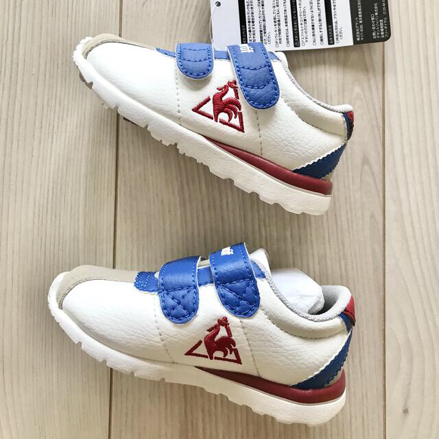 le coq sportif(ルコックスポルティフ)の【最終値下げ】ルコック スポルティフ スニーカー 13cm モンペリエ 4F キッズ/ベビー/マタニティのベビー靴/シューズ(~14cm)(スニーカー)の商品写真