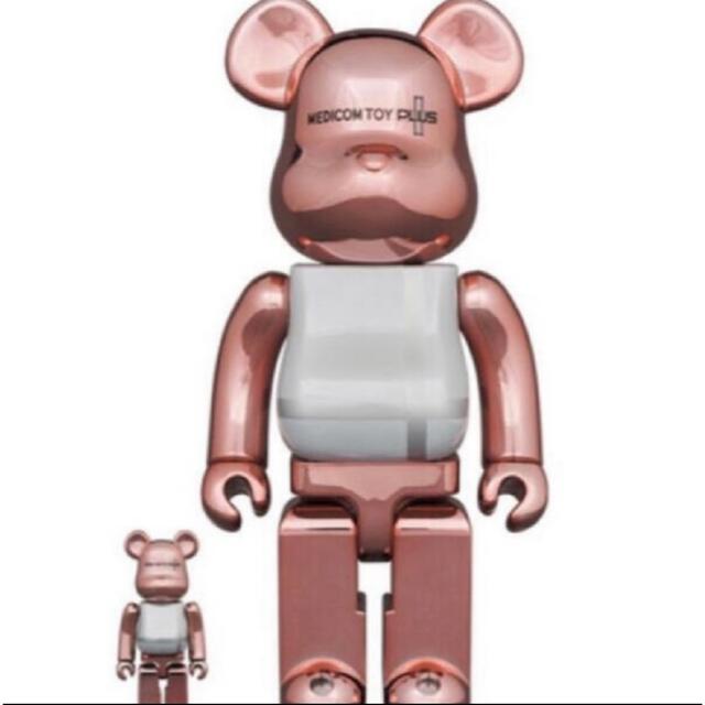 その他BE@RBRICK MEDICOM TOY PLUS PINK GOLD