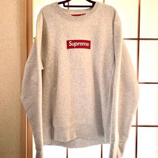 シュプリーム(Supreme)のSupreme box logo crewneck 希少L (スウェット)