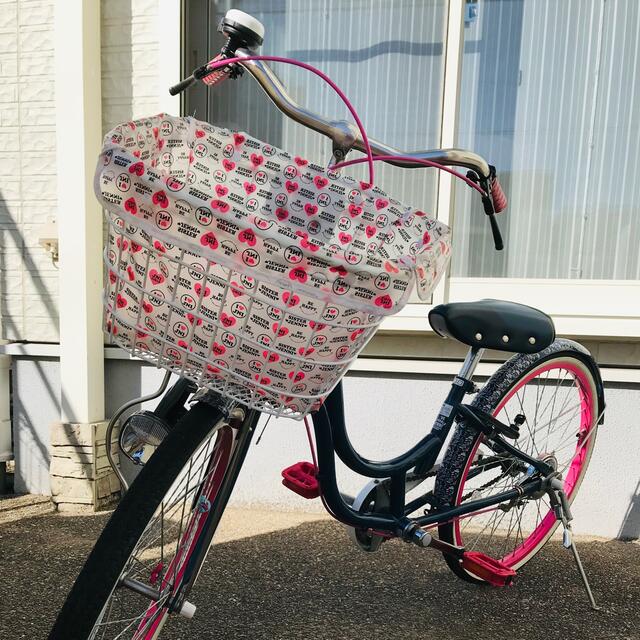 JENNI(ジェニィ)のおめぐ様分　　　　シスタージェニィ自転車・ヘルメット　　　セット キッズ/ベビー/マタニティの外出/移動用品(自転車)の商品写真