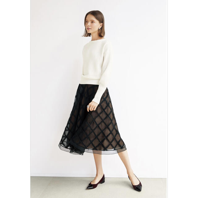 【現行品】フォクシー 2021年12月新作 カシミヤ セーター 38 ミント
