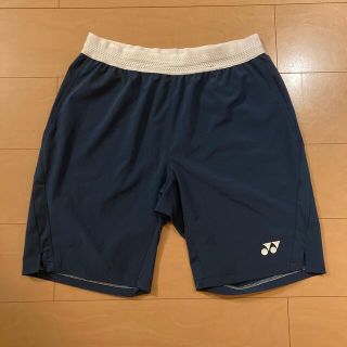 ヨネックス(YONEX)のYONEX  ハーフパンツ　紺色　サイズL(ウェア)