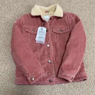 ザラキッズ(ZARA KIDS)のZARA kids ガール コーデュロイボアジャケット 128cm(ジャケット/上着)