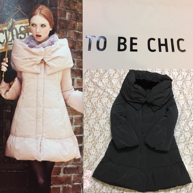 TO BE CHIC - 週末限定値下げ中 TO BE CHIC カタログ掲載 ファー付き