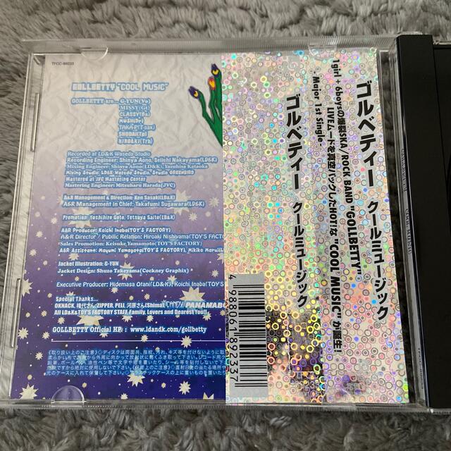 GOLLBETTY   COOL MUSIC エンタメ/ホビーのCD(ポップス/ロック(邦楽))の商品写真