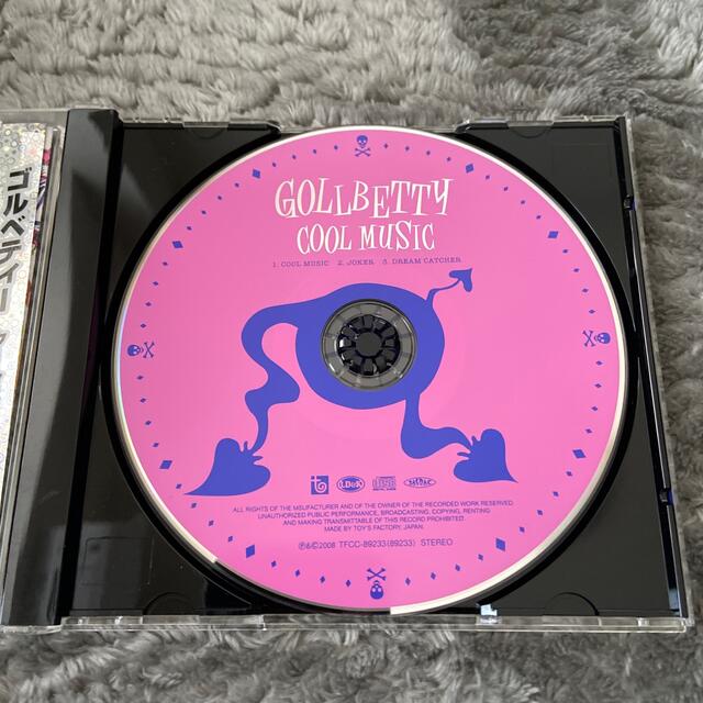 GOLLBETTY   COOL MUSIC エンタメ/ホビーのCD(ポップス/ロック(邦楽))の商品写真