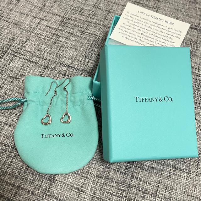 Tiffany & Co.(ティファニー)のティファニー Tiffany オープンハート ドロップ ピアス 大人気 レディースのアクセサリー(ピアス)の商品写真