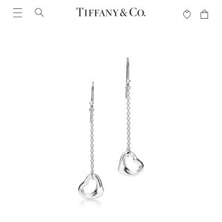 ティファニー(Tiffany & Co.)のティファニー Tiffany オープンハート ドロップ ピアス 大人気(ピアス)