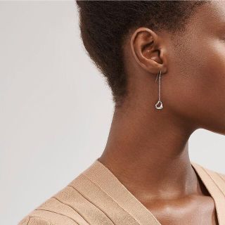 Tiffany & Co. - ティファニー Tiffany オープンハート ドロップ ピアス