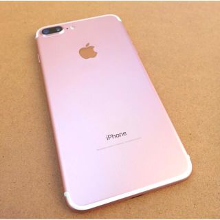 アップル(Apple)のiPhone 7 plus 128GB SIMフリー ローズゴールド(スマートフォン本体)