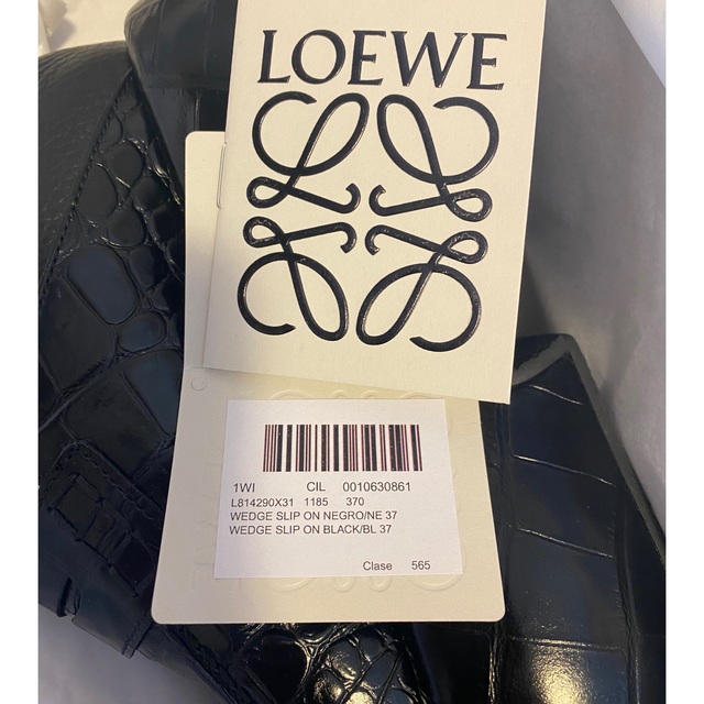 LOEWE(ロエベ)のロエベ　ウェッジ　スリップオン　ローファー　LOEWE レディースの靴/シューズ(ローファー/革靴)の商品写真