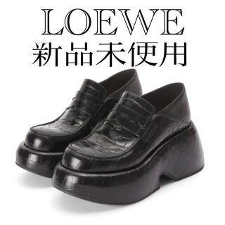 ロエベ(LOEWE)のロエベ　ウェッジ　スリップオン　ローファー　LOEWE(ローファー/革靴)