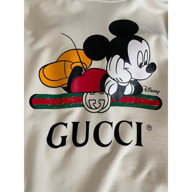Gucci(グッチ)のGUCCI×Disneyミッキーのコラボ　パーカー　GUCCIで購入 レディースのトップス(パーカー)の商品写真