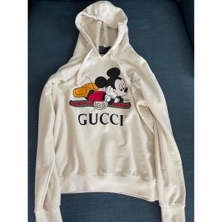 グッチ(Gucci)のGUCCI×Disneyミッキーのコラボ　パーカー　GUCCIで購入(パーカー)