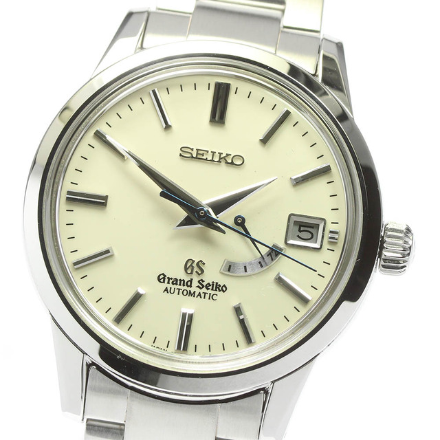 ☆美品★箱付き【SEIKO】セイコー グランドセイコー パワーリザーブ 9S67-00G0 自動巻き メンズ【ev20】