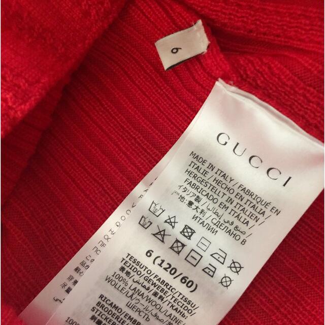 GUCCI - グッチチルドレン 新品セーター 6の通販 by Cherry's GUCCI - グッチチルドレン 新品セーター 6の通販 by Cherry's