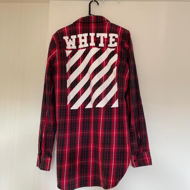 off-white チェックシャツ