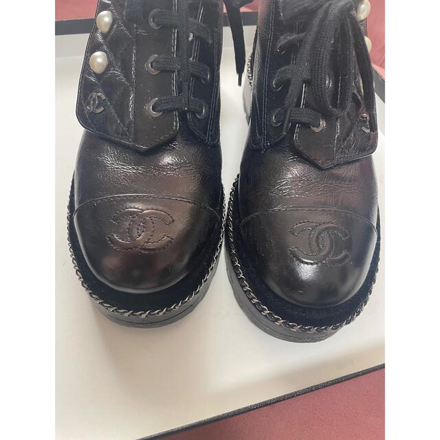 CHANEL - CHANEL ブーツ お値下げ不可の通販 by coco_123|シャネル