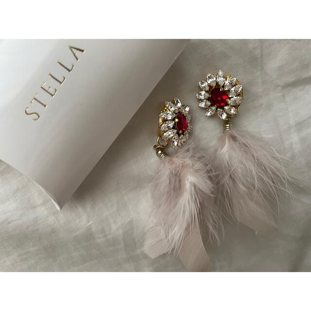 まとめ買い値下げ可】stella♡スワロフスキーイヤリング レディース