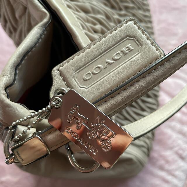 COACH マディソンギャザードツイストフィービー - トートバッグ