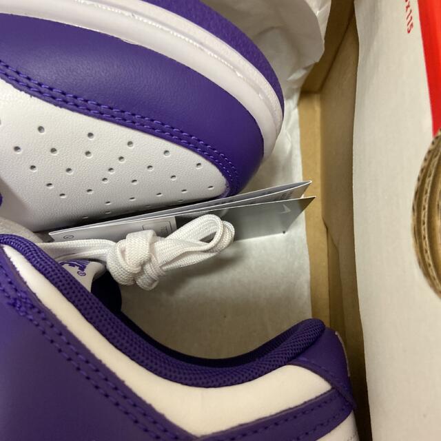 NIKE dunk low purple 3