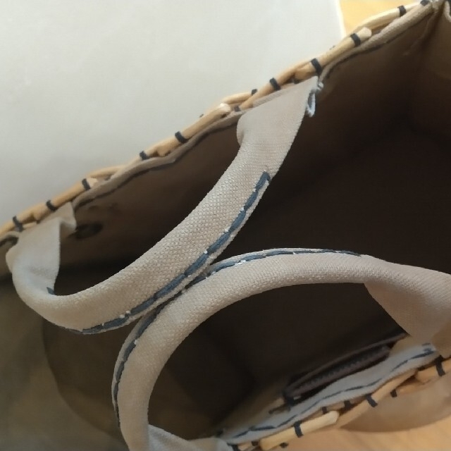 エバゴス ebagos カゴトートバッグ 日本製 レディースのバッグ(かごバッグ/ストローバッグ)の商品写真