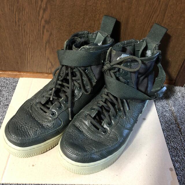 NIKE W SF AF1 MID 23.5cm AA3966-300