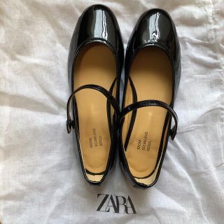 ザラ(ZARA)のパンプス　黒　23cm(ハイヒール/パンプス)