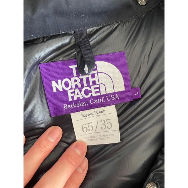 THE NORTH FACE(ザノースフェイス)のノースフェイス　パープルレーベル　ダウンベスト メンズのジャケット/アウター(ダウンベスト)の商品写真