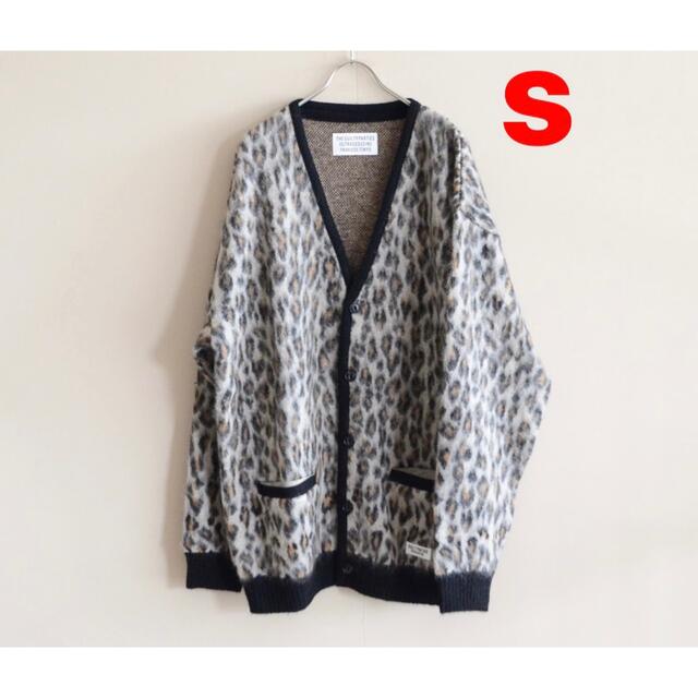 WACKO MARIA LEOPARD MOHAIR CARDIGAN 21fw