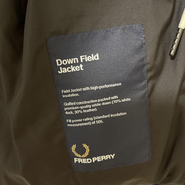 FRED PERRY(フレッドペリー)の値下げ　日本サイズM相当　ダウンジャケット　フレッドペリー メンズのジャケット/アウター(ダウンジャケット)の商品写真