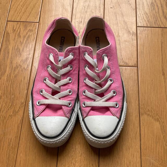 CONVERSE(コンバース)のコンバース　オールスター　ピンク　23cm レディースの靴/シューズ(スニーカー)の商品写真