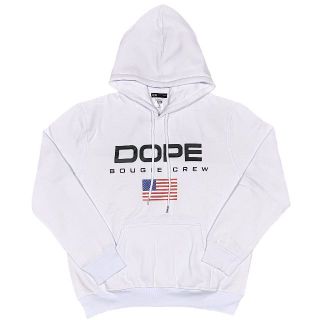 DOPE ドープ DOPE USAロゴ プルオーバーパーカー L