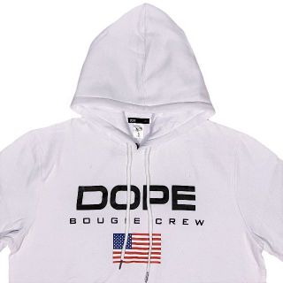 DOPE ドープ DOPE USAロゴ プルオーバーパーカー Lの通販 by Enough ...