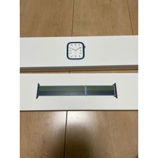 アップルウォッチ(Apple Watch)のApple Watch 7 41mm GPS 本体　美品(その他)