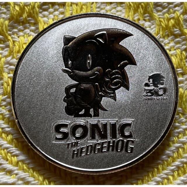 2021年　ソニック"Sonic the Hedgehog" 銀貨シルバーコイン エンタメ/ホビーの美術品/アンティーク(金属工芸)の商品写真