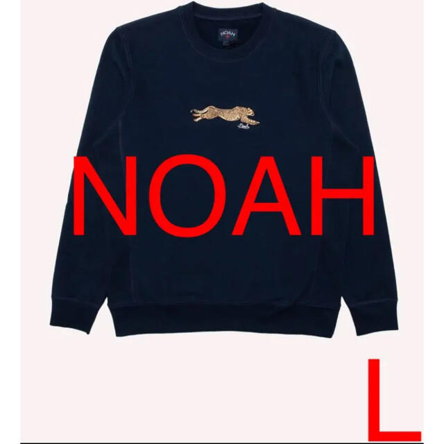 NOAH CHEETAH CREWNECK サイズL