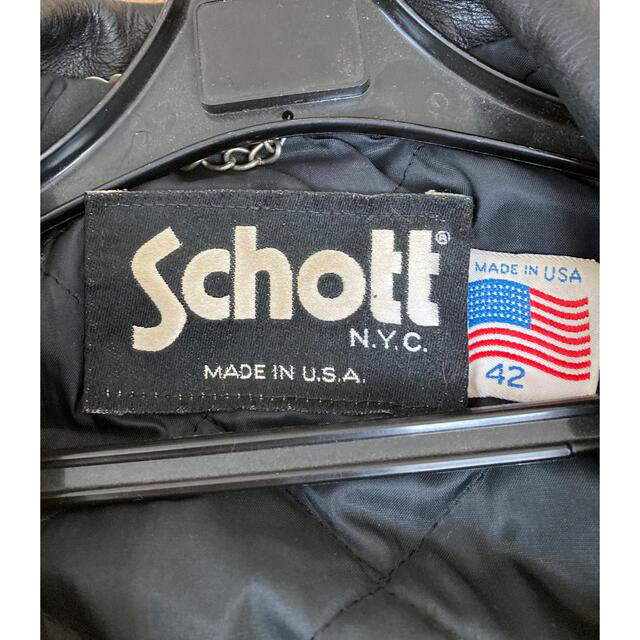 schott(ショット)のSchott(ショット) レザージャケット メンズのジャケット/アウター(レザージャケット)の商品写真