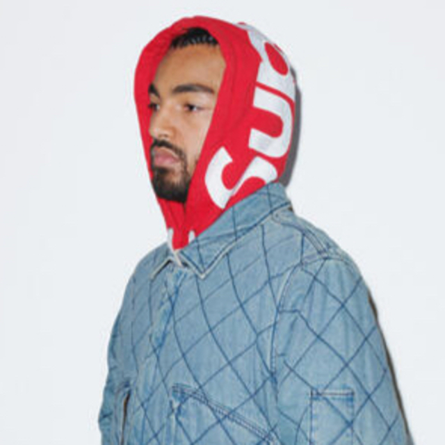 シュプリーム フーディパーカー Supreme Contrast Hooded