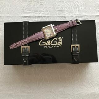 ガガミラノ(GaGa MILANO)のガガミラノ　ナポレオン　時計　美品(腕時計)