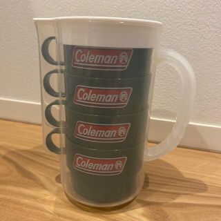 コールマン(Coleman)の【新品未使用】コールマン　プラ　カップ　セット(グラス/カップ)