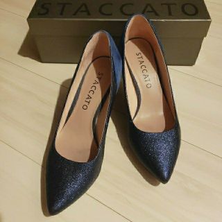 STACCATO レディース　23.5　ブルー(ハイヒール/パンプス)