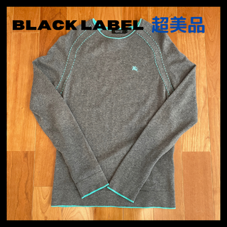 バーバリーブラックレーベル(BURBERRY BLACK LABEL)の⭐️超美品⭐️ブラックレーベル ニット 長袖(ニット/セーター)