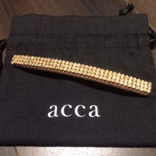 アッカ(acca)の美品accaバレッタ(バレッタ/ヘアクリップ)