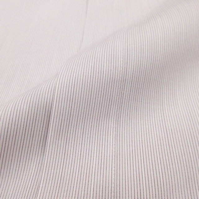 Dior(ディオール)のディオール ワイシャツ ドレスシャツ 長袖 ストライプ 比翼 ピンク系 39 メンズのトップス(シャツ)の商品写真