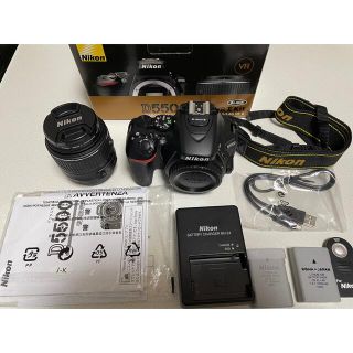 ニコン(Nikon)のNikon D5500 18-55 VR2 レンズキット BLACK(デジタル一眼)