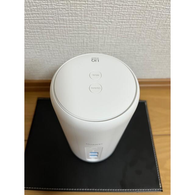 HUAWEI(ファーウェイ)の　UQ WiMAX  Speed Wi-Fi HOME L02 ホームルーター スマホ/家電/カメラのPC/タブレット(PC周辺機器)の商品写真